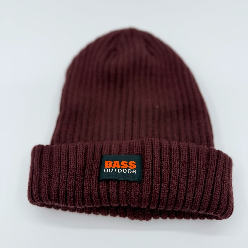 Bass‎ Outdoor Maroon Knit Beanie